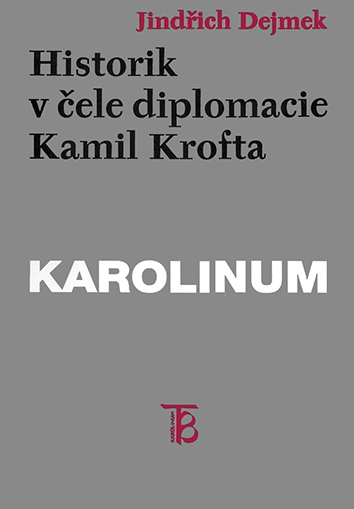 Historik v čele diplomacie Kamil Krofta