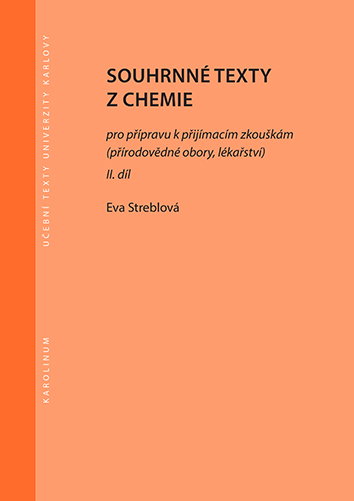 Souhrnné texty z chemie pro přípravu k přijímacím zkouškám II.