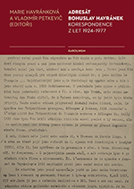 Adresát Bohuslav Havránek