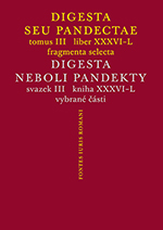Digesta seu Pandectae III / Digesta neboli Pandekty III