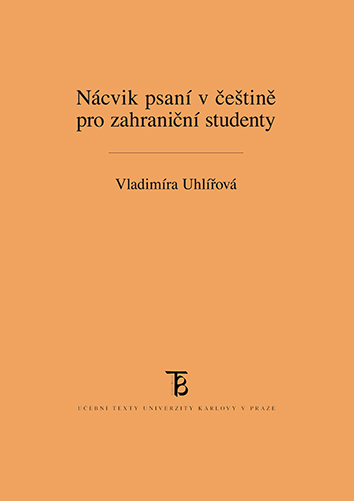 Nácvik psaní v češtině pro zahraniční studenty