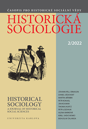 HISTORICKÁ SOCIOLOGIE