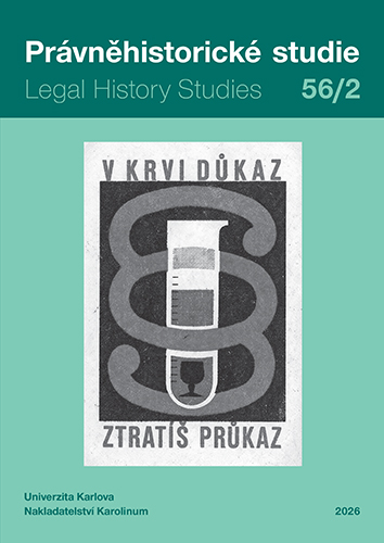 PRÁVNĚHISTORICKÉ STUDIE