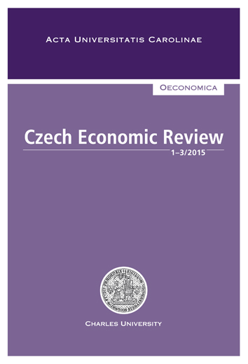 CZECH ECONOMIC REVIEW