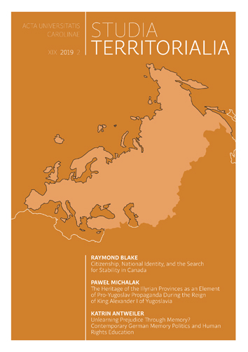 AUC STUDIA TERRITORIALIA