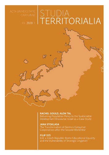 AUC STUDIA TERRITORIALIA