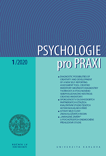 PSYCHOLOGIE PRO PRAXI